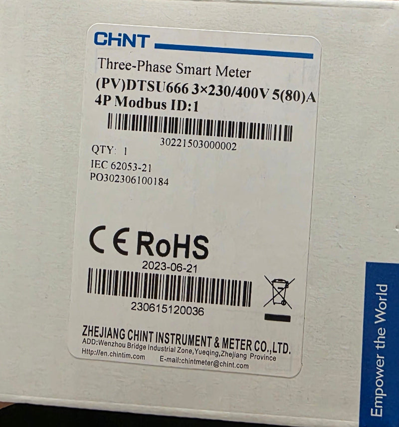 Produktbild von 3 Phasen 4P Stromzähler DTSU666 AC Ampere Volt Leistung | WhichOne