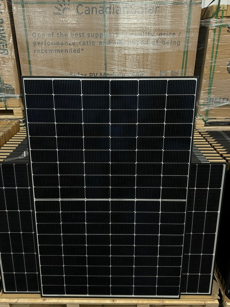 440W Canadian Solar CS6R-440-T-BW-Black Frame TOPHiKu6 TOPCon 1722x1134x30mm Solarpanel Solarmodul Photovoltaik