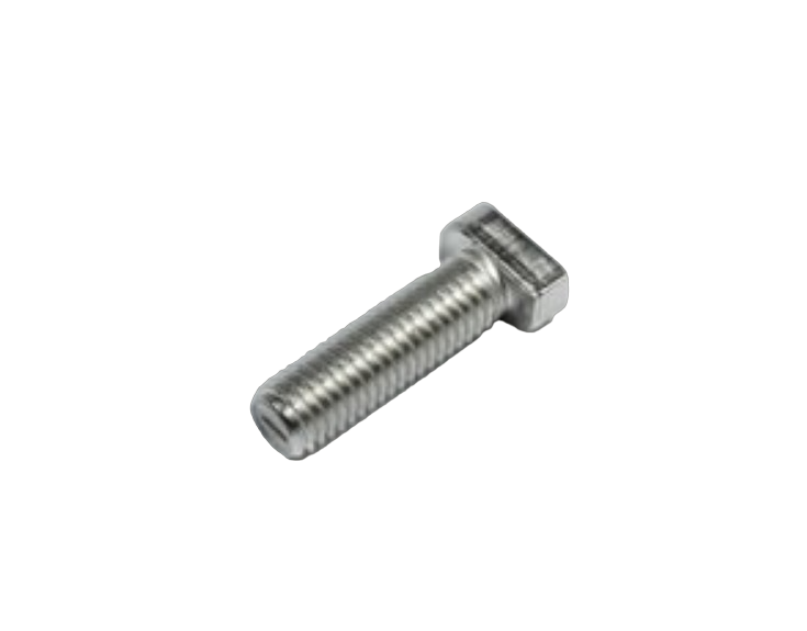 Hammer head screw for lower profile channel