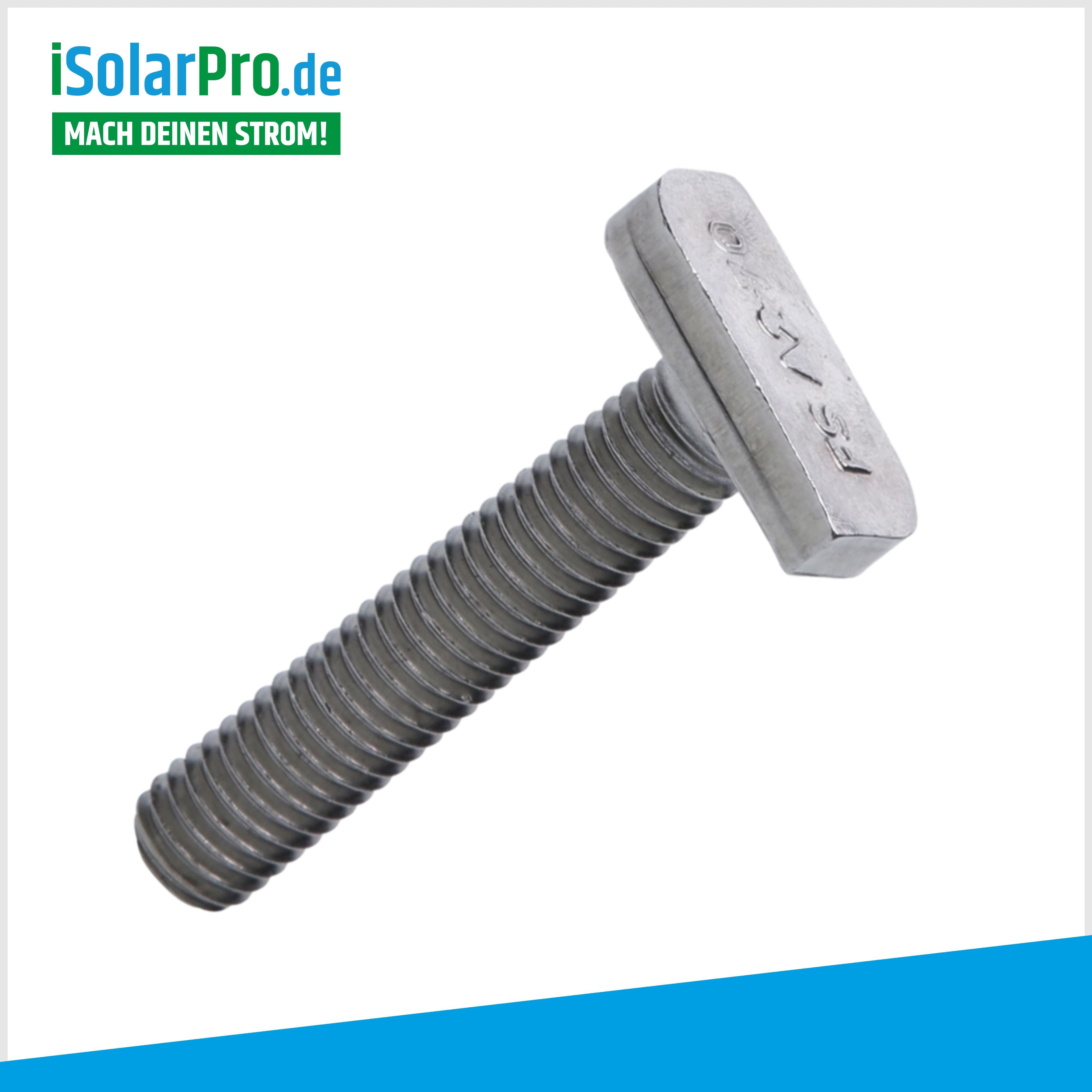 Roof mounting set for 2x solar panels 30mm, vertical 1-row installation, tiled roof