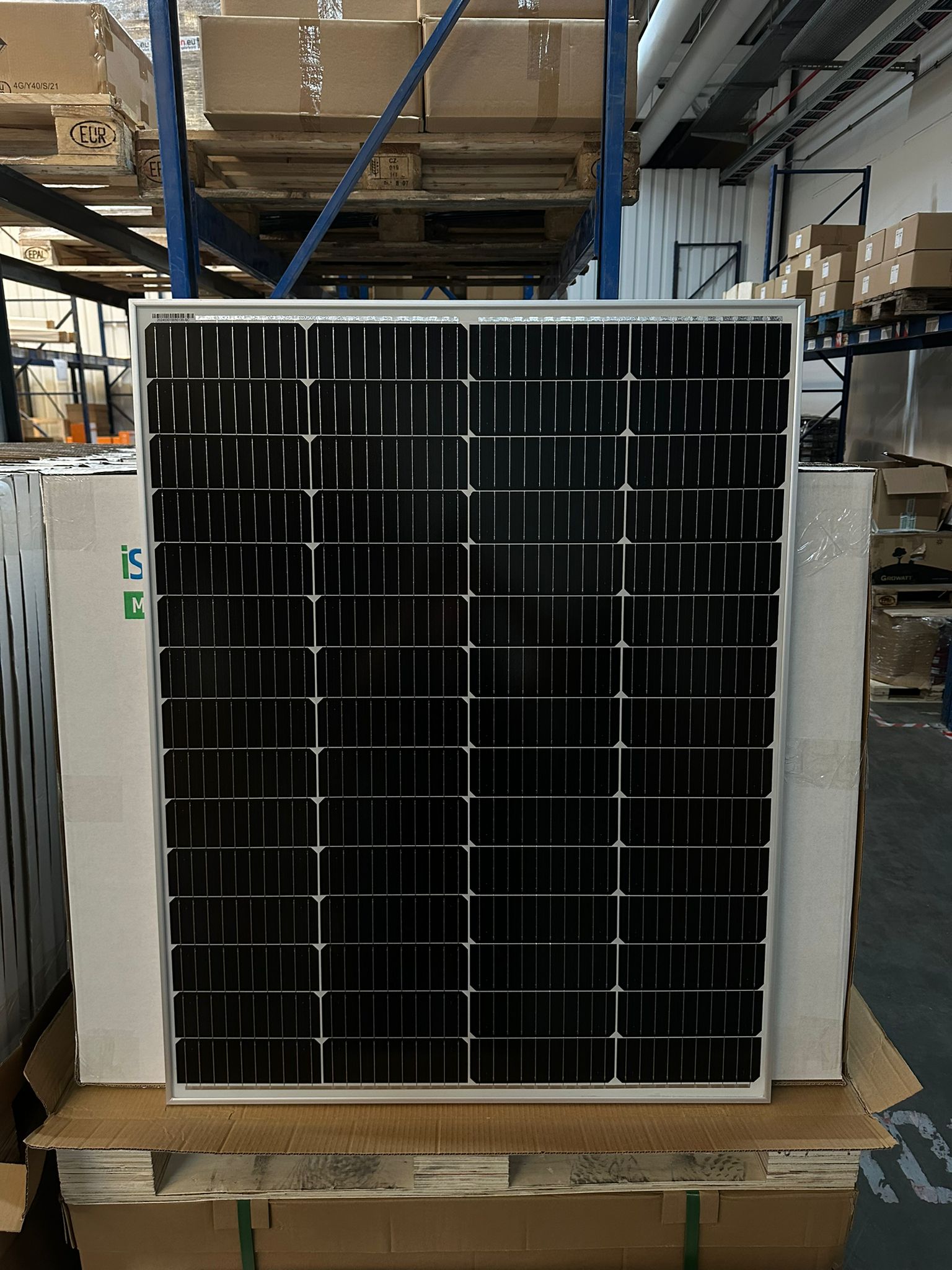 150W ISOLARPRO Monokristallin 150Watt Solarmodul Solarpanel 980x765x30mm 15A