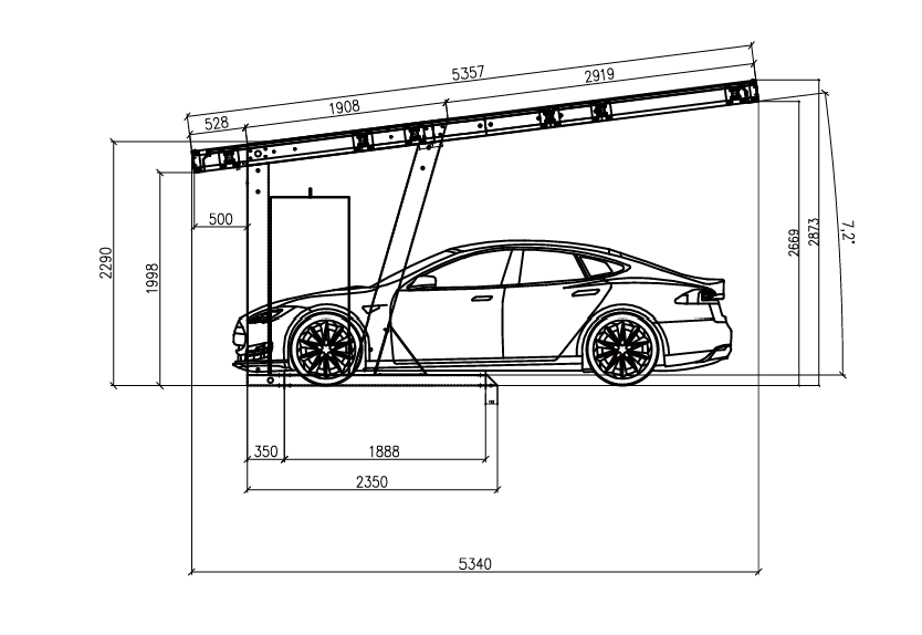 I Solar Carport Konzept