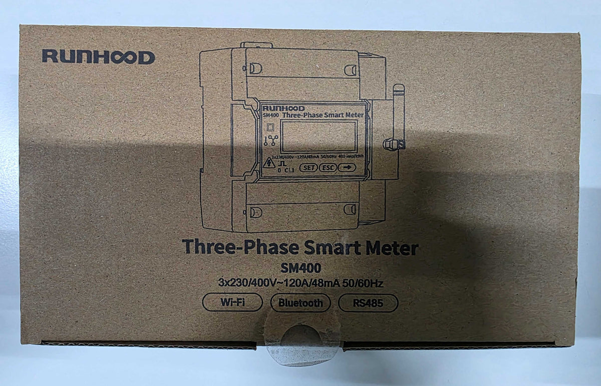 RUNHOOD Smart Meter SM400 – Dreiphasiger Stromzähler