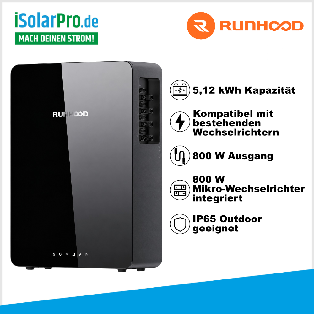5,12 kWh Runhood SOMMAR R5200-AC