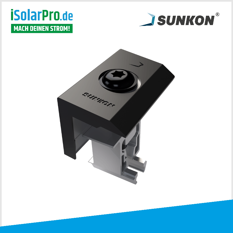 SUNKON Endklemmen schwarz 
