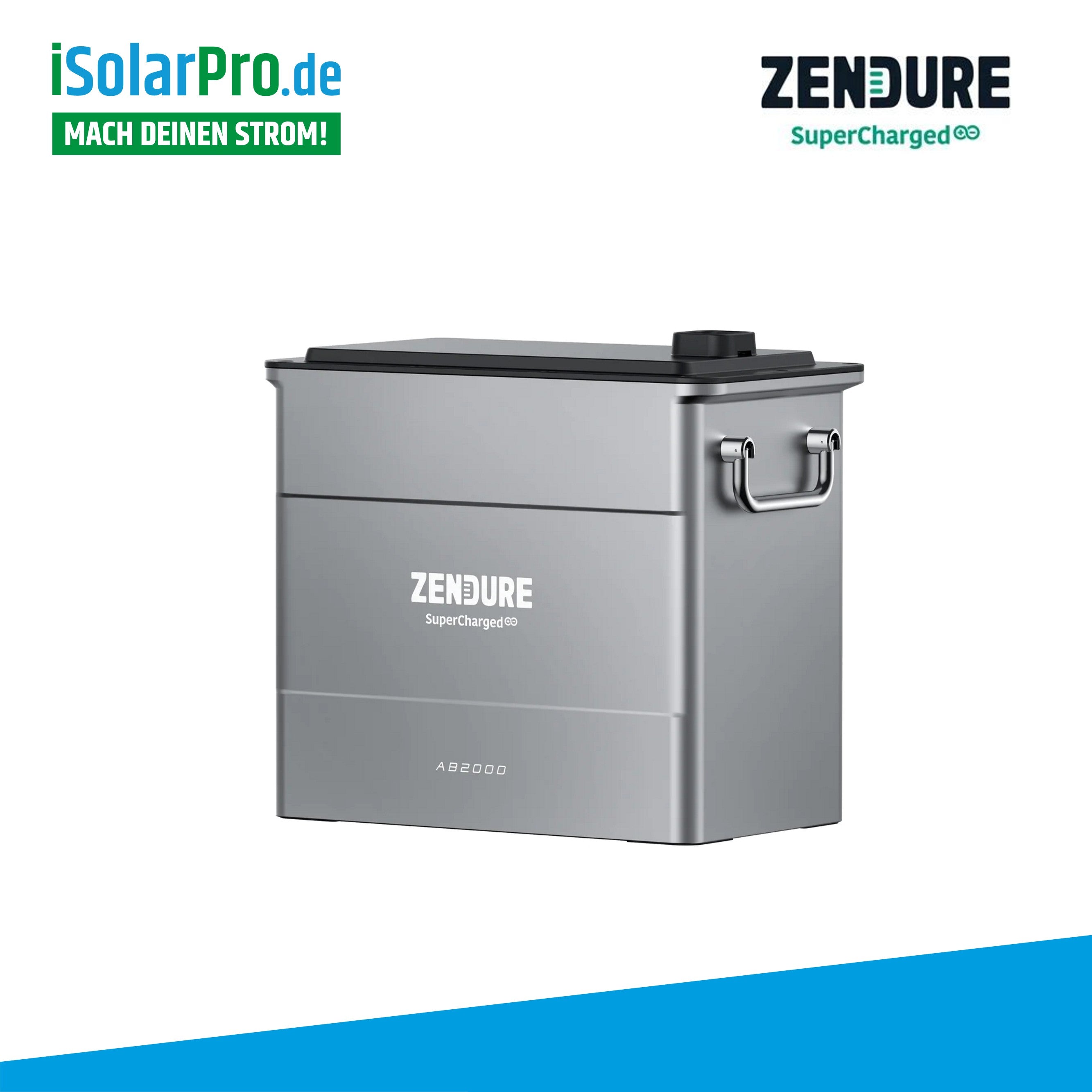 AB2000 Zendure 1920Wh Batterie Solarflow Balkonkraftwerk-Speichersystem