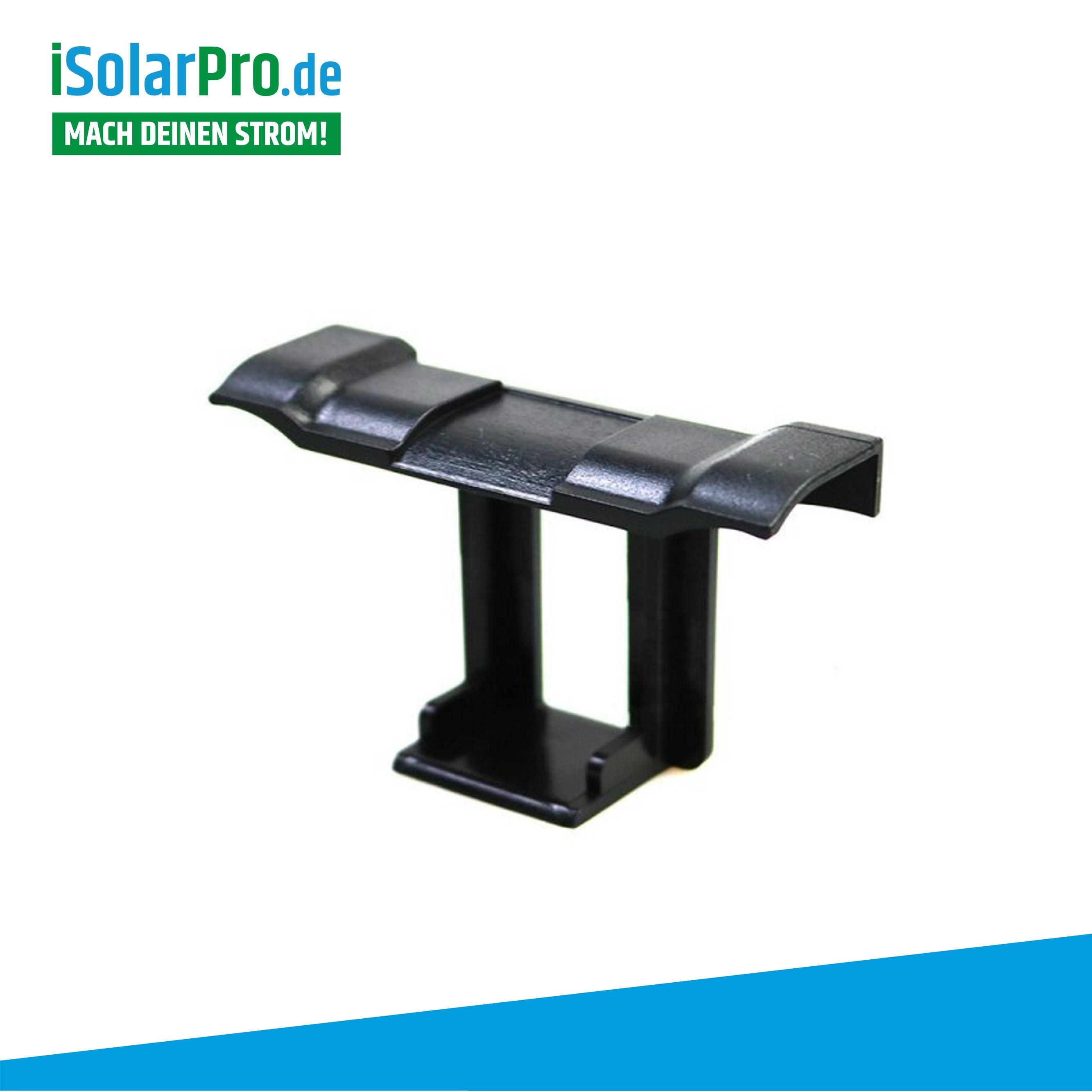 ISOLARPRO Solarpanel-Entwässerungsklammer Wasserablauf Clips PV Solarmodul Befestigung für Module 30mm