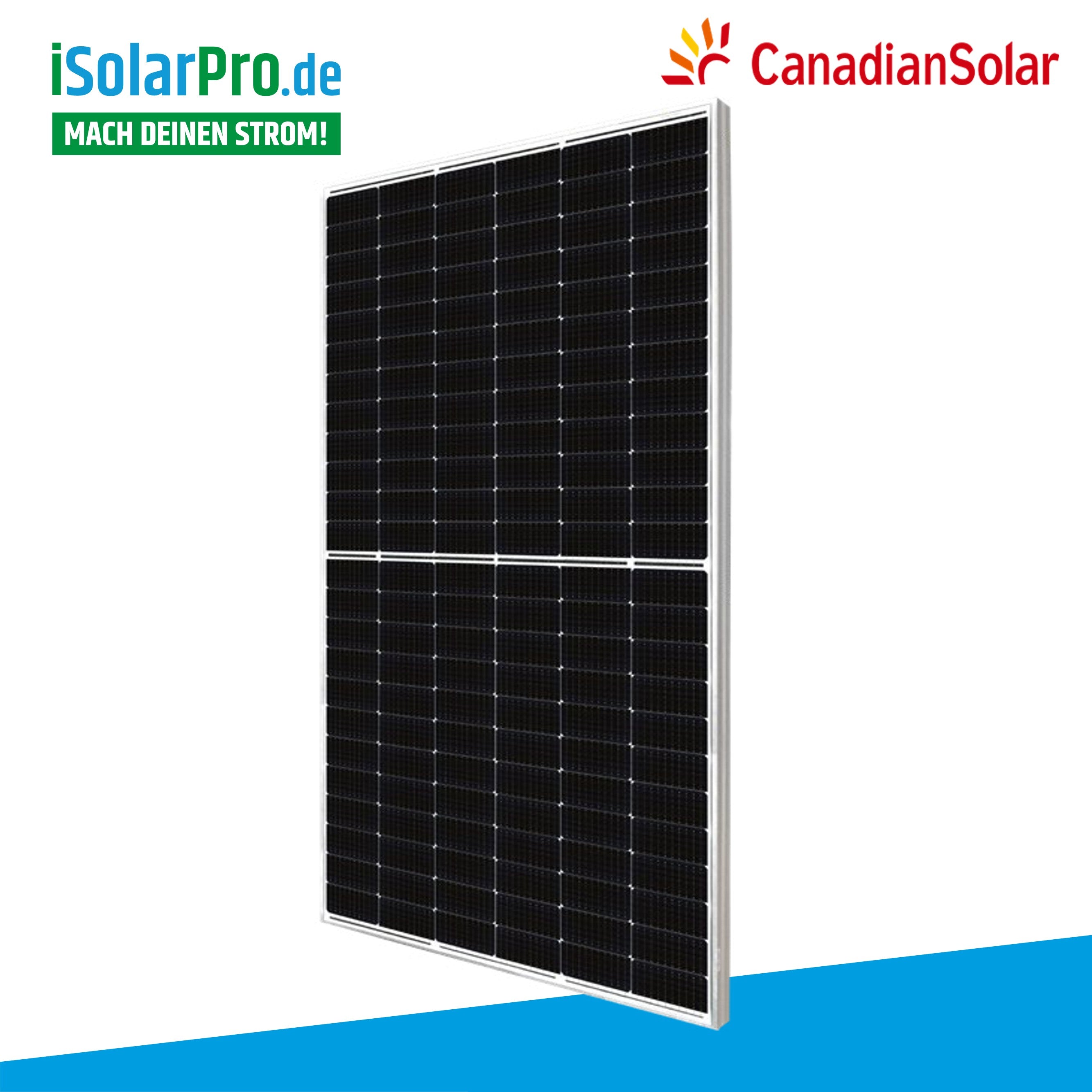 550W Canadian Solar HiKu6 Mono PERC Solar Modules 2261ˣ 1134ˣ 35mm Solar Panel Photovoltaic