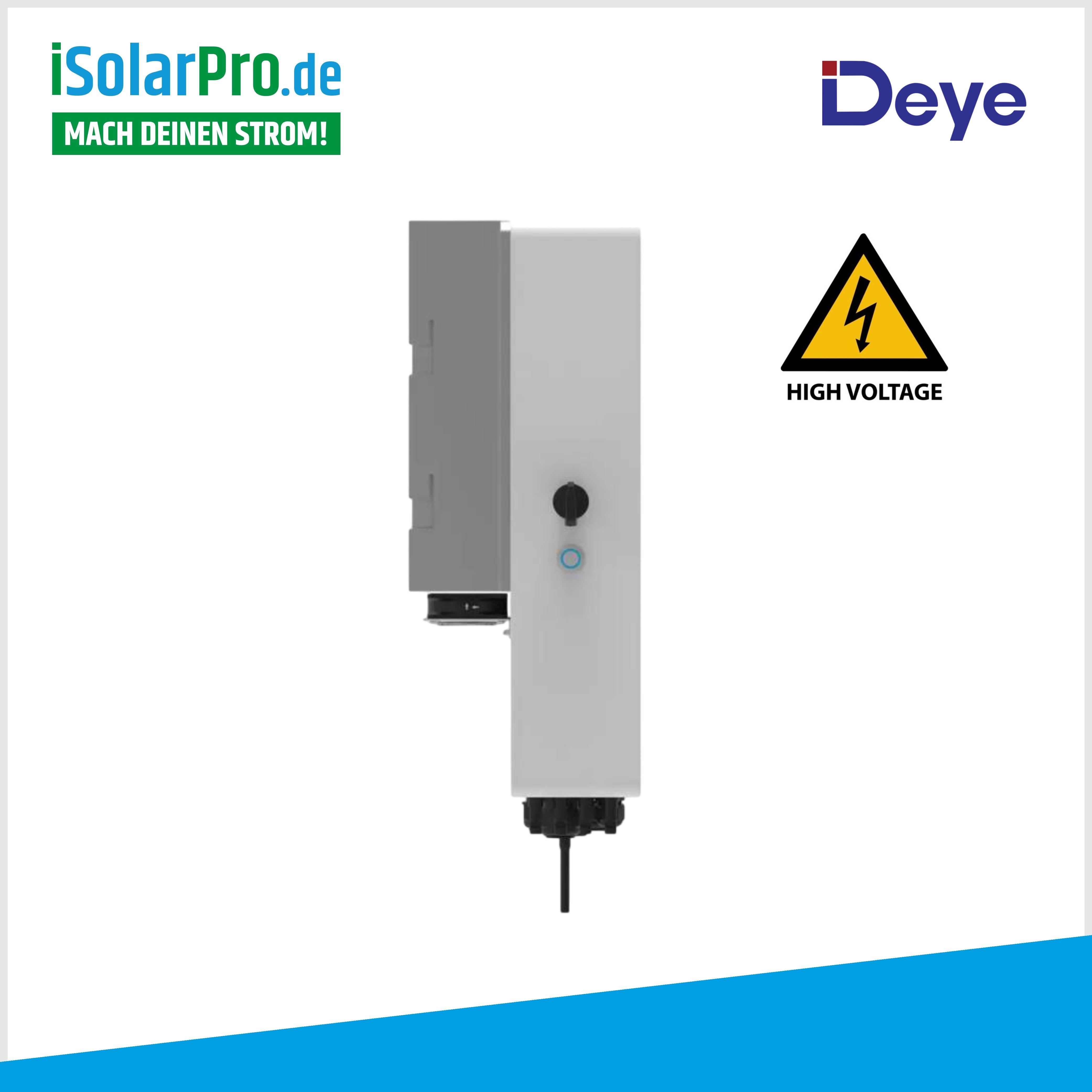 8kW Hybrid-Wechselrichter Deye SUN-8K-SG01HP3-EU-AM2 Dreiphasig Hochspannungsbatterie