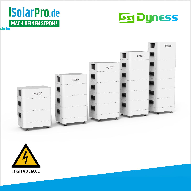 7.10 kWh DYNESS HV9637 + BDU/Base T9637 Solar Energiespeichersysteme Tower - Hochspannung Batterie