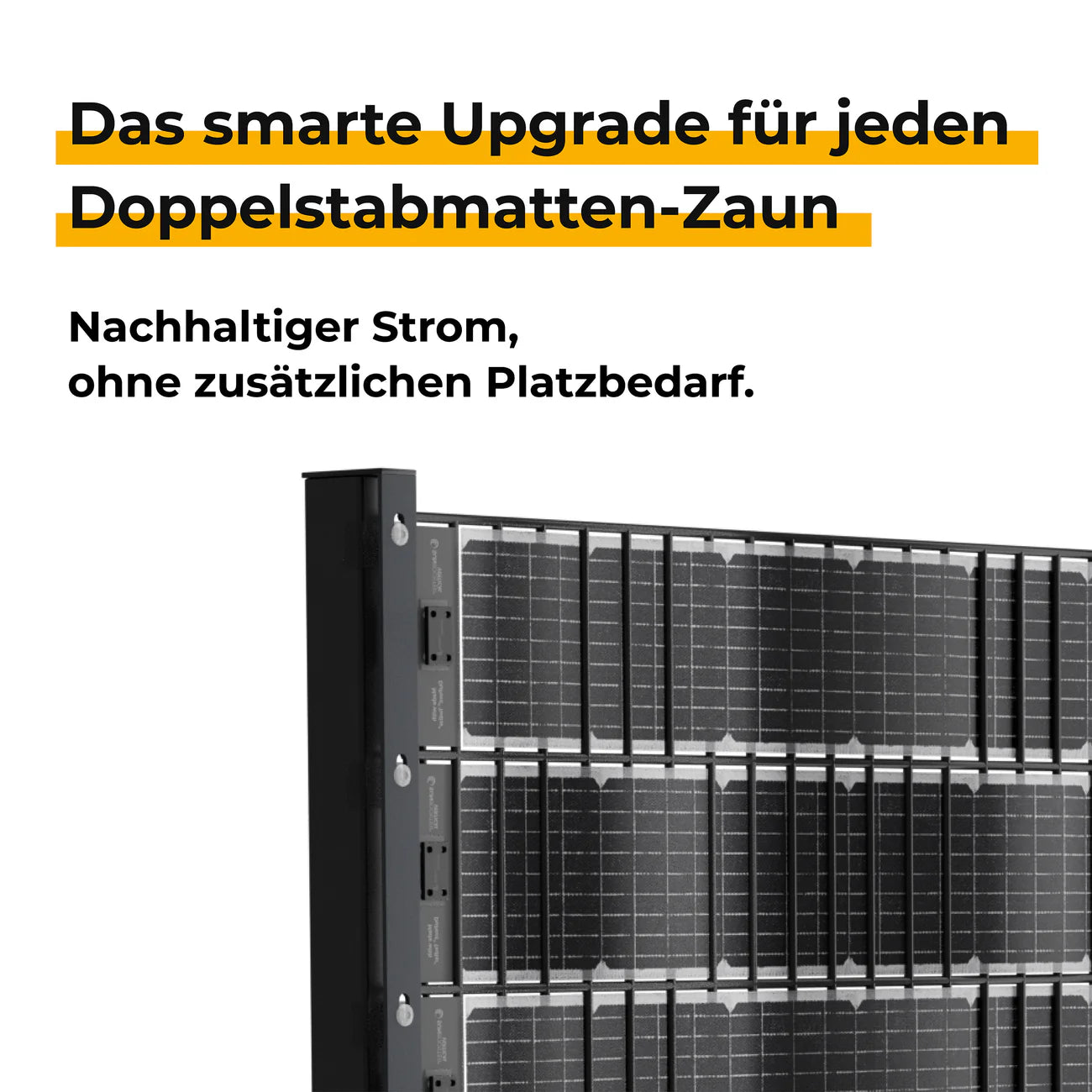 Solarzaun - Set SUNBOOSTER VERTICAL