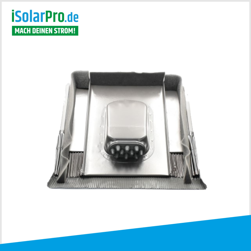 Steildachdurchführung Universal · FEUERVERZINKT · PV Kabeldurchführung · 3–45 mm · EPDM