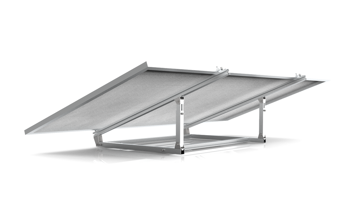 HUX-WIND 3.0 Balkonkraftwerk universal Solarmodul-Halterung für Balkon-Wand-Flachdach