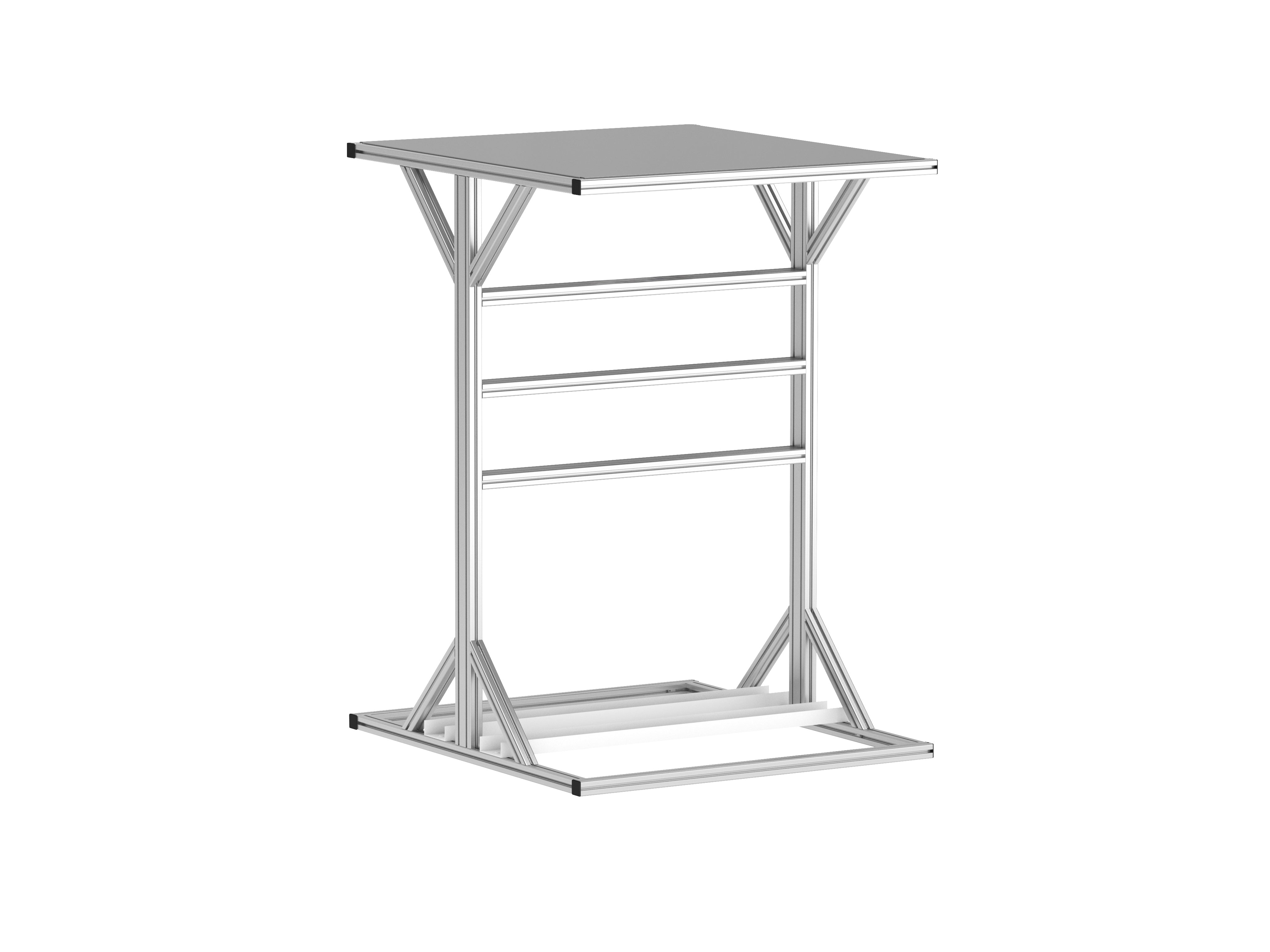 HUX-POWER® Aluminium Schutzsystem für 2 Wechselrichter I Wechselrichterunterstand DUO