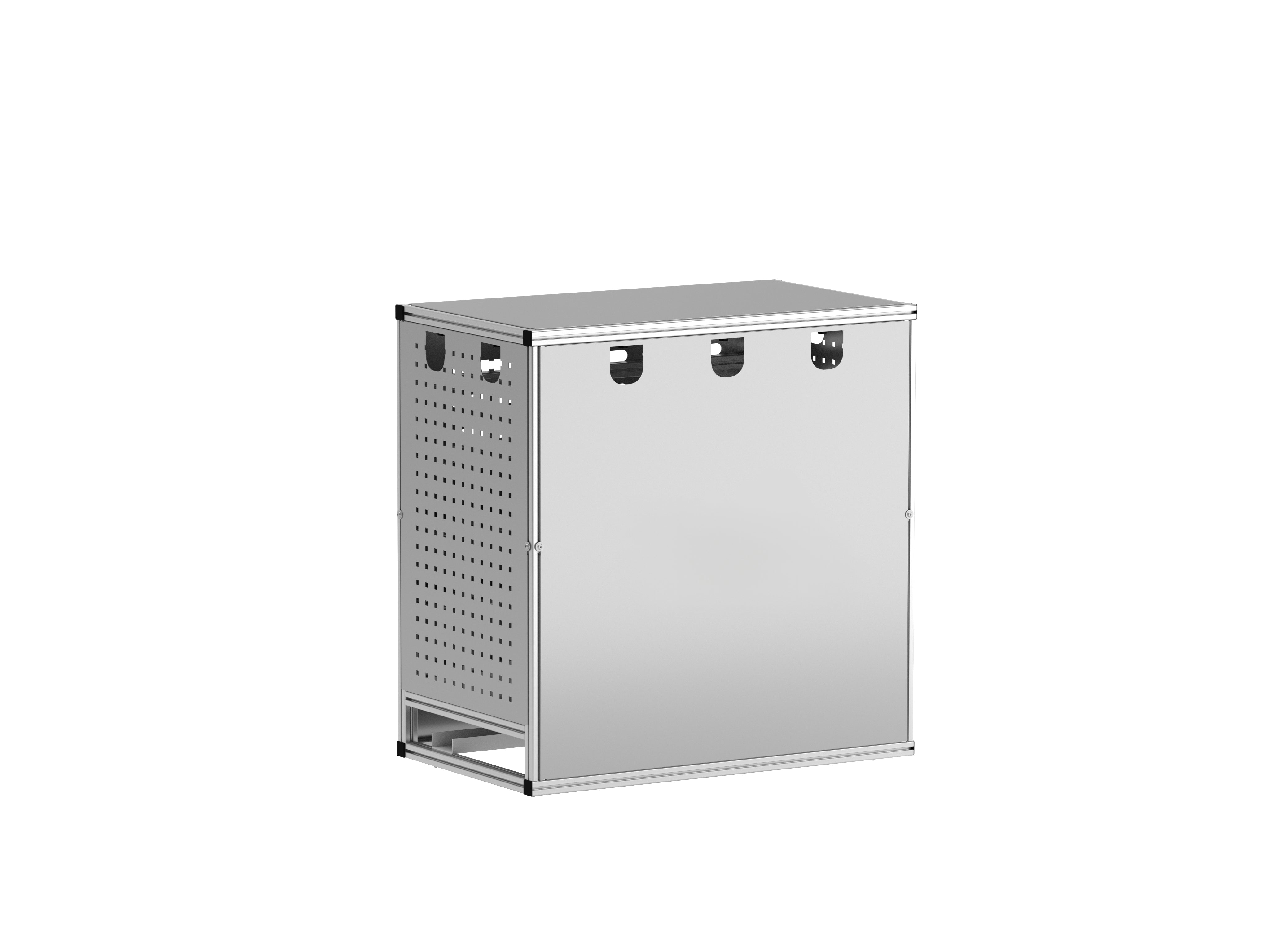 HUX-POWER® Aluminium Schutzsystem für Wechselrichter I Wechselrichterunterstand L