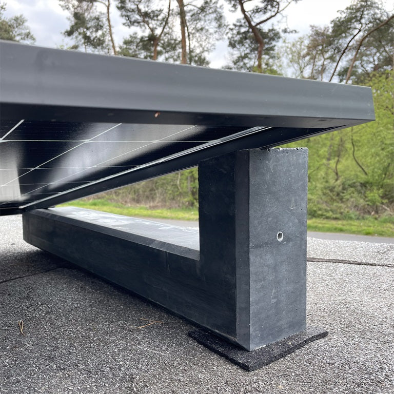 15 Grad Wattstone Flachdach - Aufständerung für 1x Solarmodul
