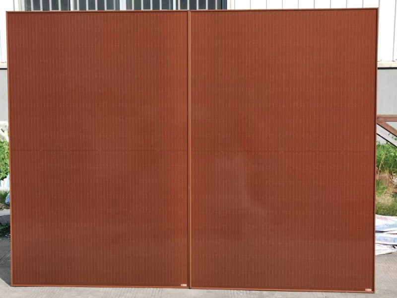 360W SAKETE Terracotta Ral8001 Orange TOPCon Mono Half Cell PV-Module Solarmodule 1722x1134x30 Photovoltaik Solarpanel