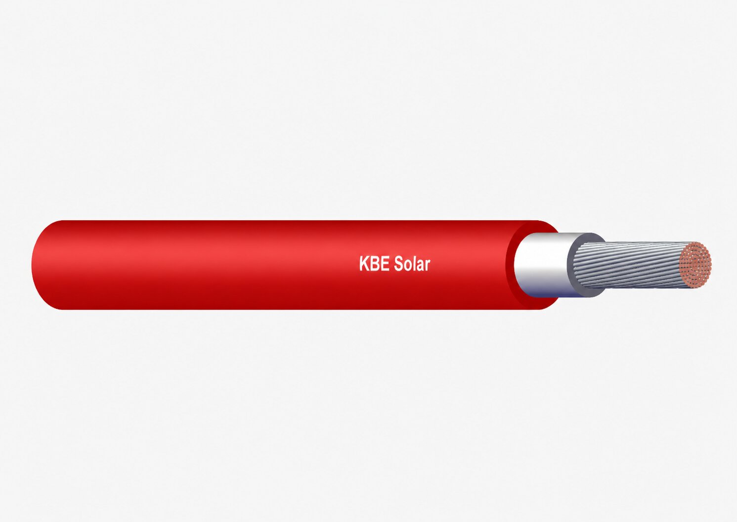 500m KBE Solarkabel 6 mm² Photovoltaik Kabel für PV Anlagen rot