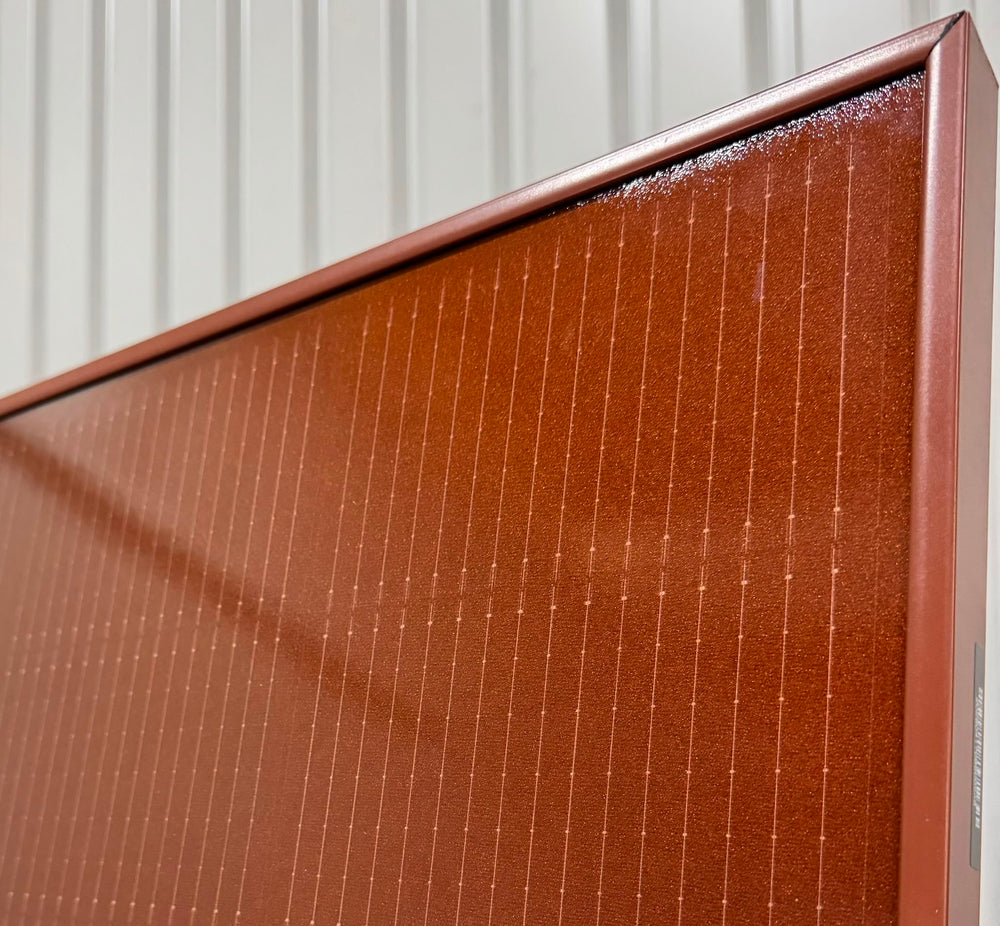 430W HUXPOWER® HPOB430 · N-Type · BIFAZIAL · Terrakotta · orange · Doppelglas RAL 8001 · 1961×1134×30 mm Solarpanel Photovoltaik