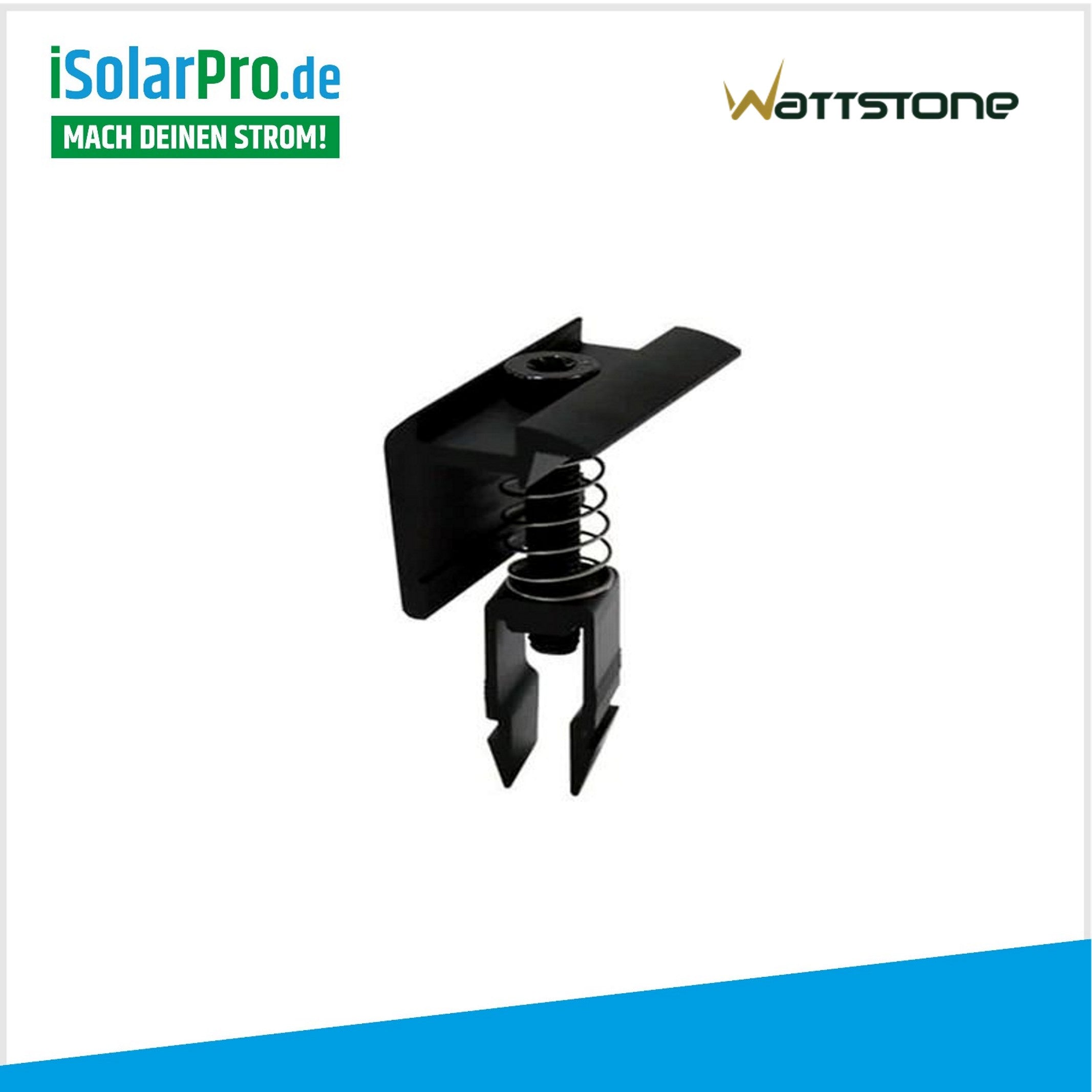 10 Grad Wattstone Flachdach - Aufständerung für 1x Solarmodul