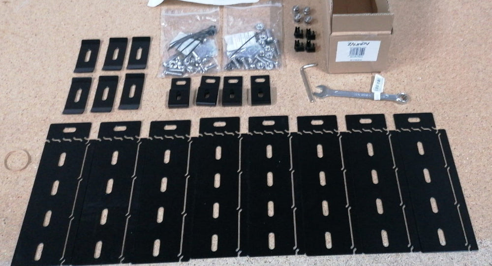 ZaunPV_Wattstone_Montagepaket_Angewinkelt_f_r_2_x_PV-Modul_-_Stahl_Schwarz_pulverbeschichtet