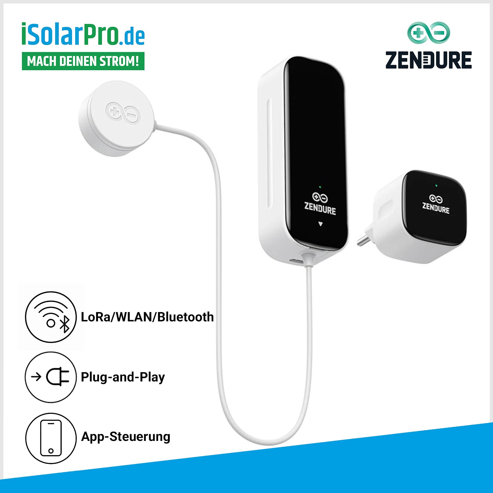 Zendure Intelligenter D0-Zähler (Reader + Bridge) – Echtzeit-Verbrauch