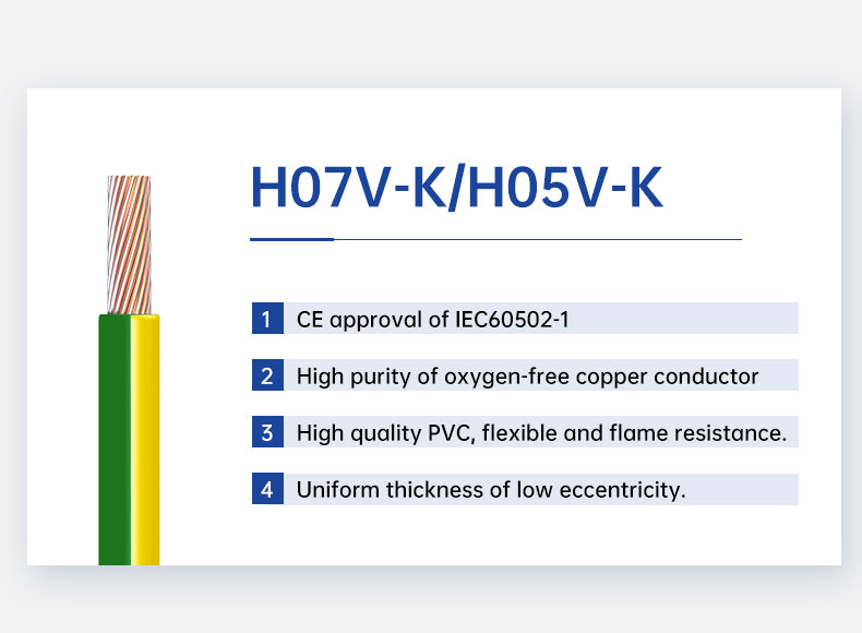 30m Erdungskabel 16mm² PVC grün-gelb flexible Aderleitung für PV-Anlagen