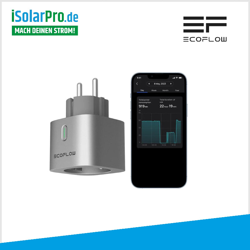 
EcoFlow Smart Plug WLAN-Steckdose / intelligente Steuerung