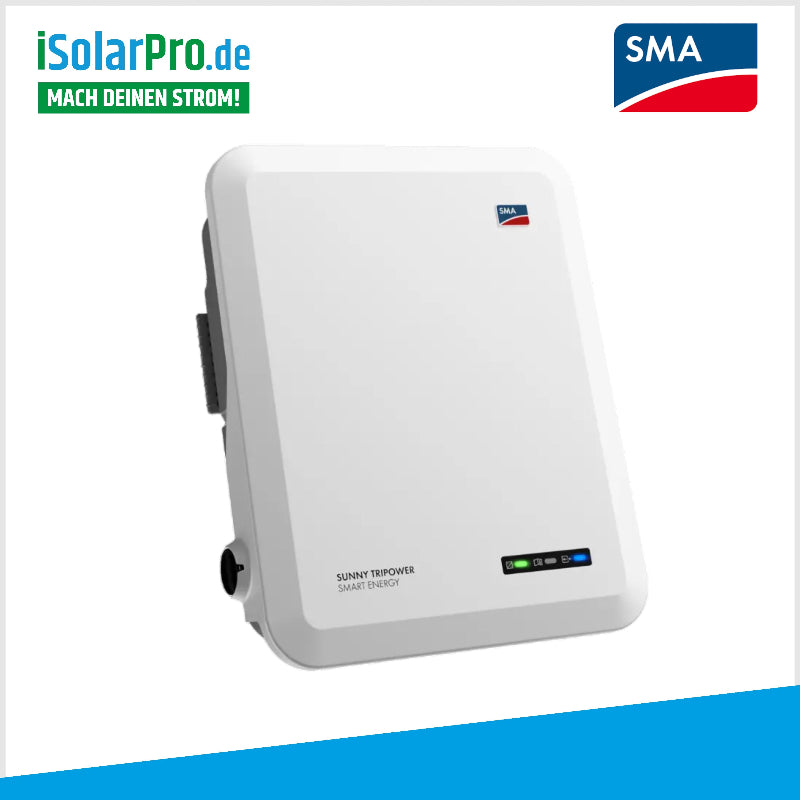 8kW SMA SUNNY TRIPOWER 8.0 SMART ENERGY HYBRID-WECHSELRICHTER 3 PHASEN