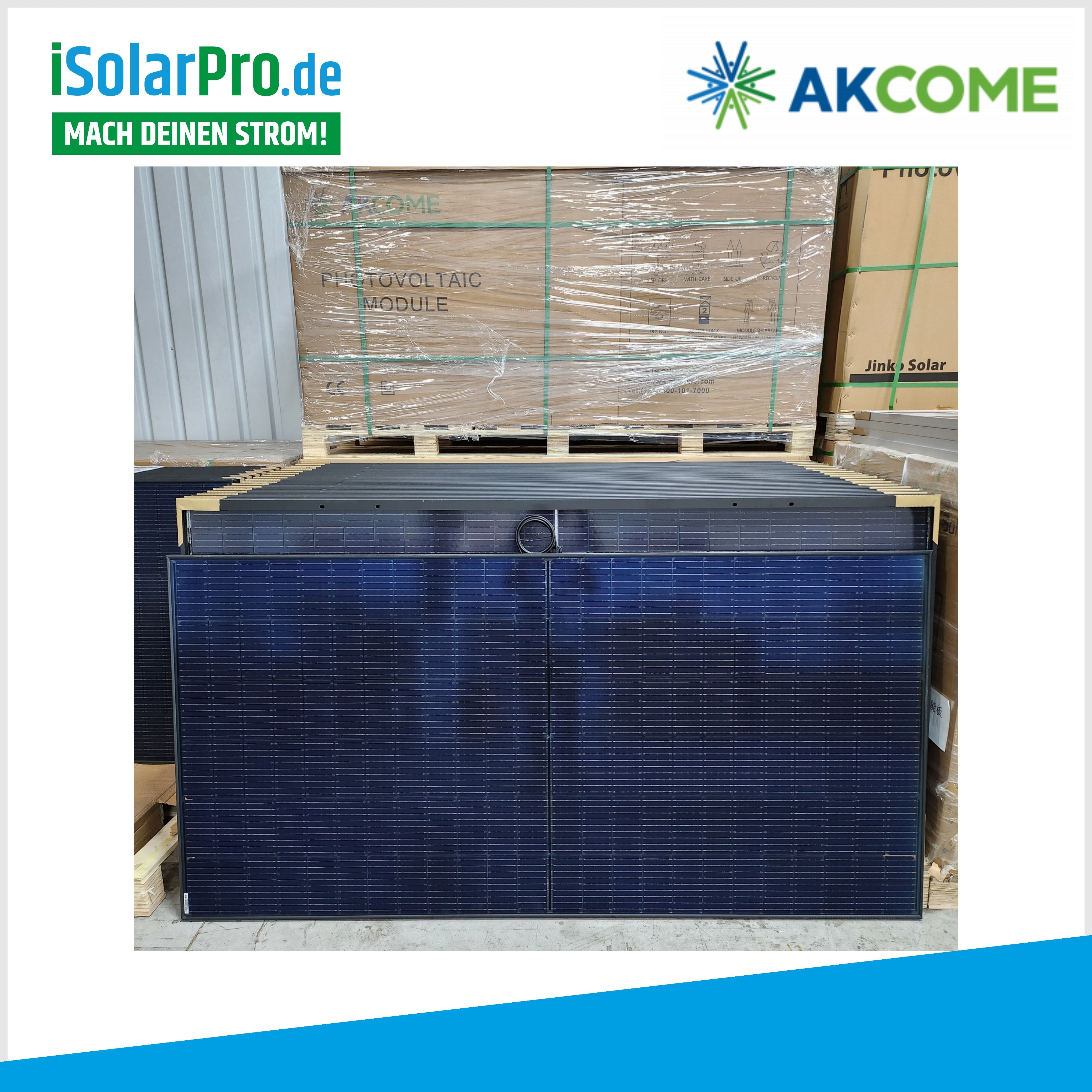600W Balkonkraftwerk - Set 2x 400W HJT N-Type Doppelglas Solarmodule +