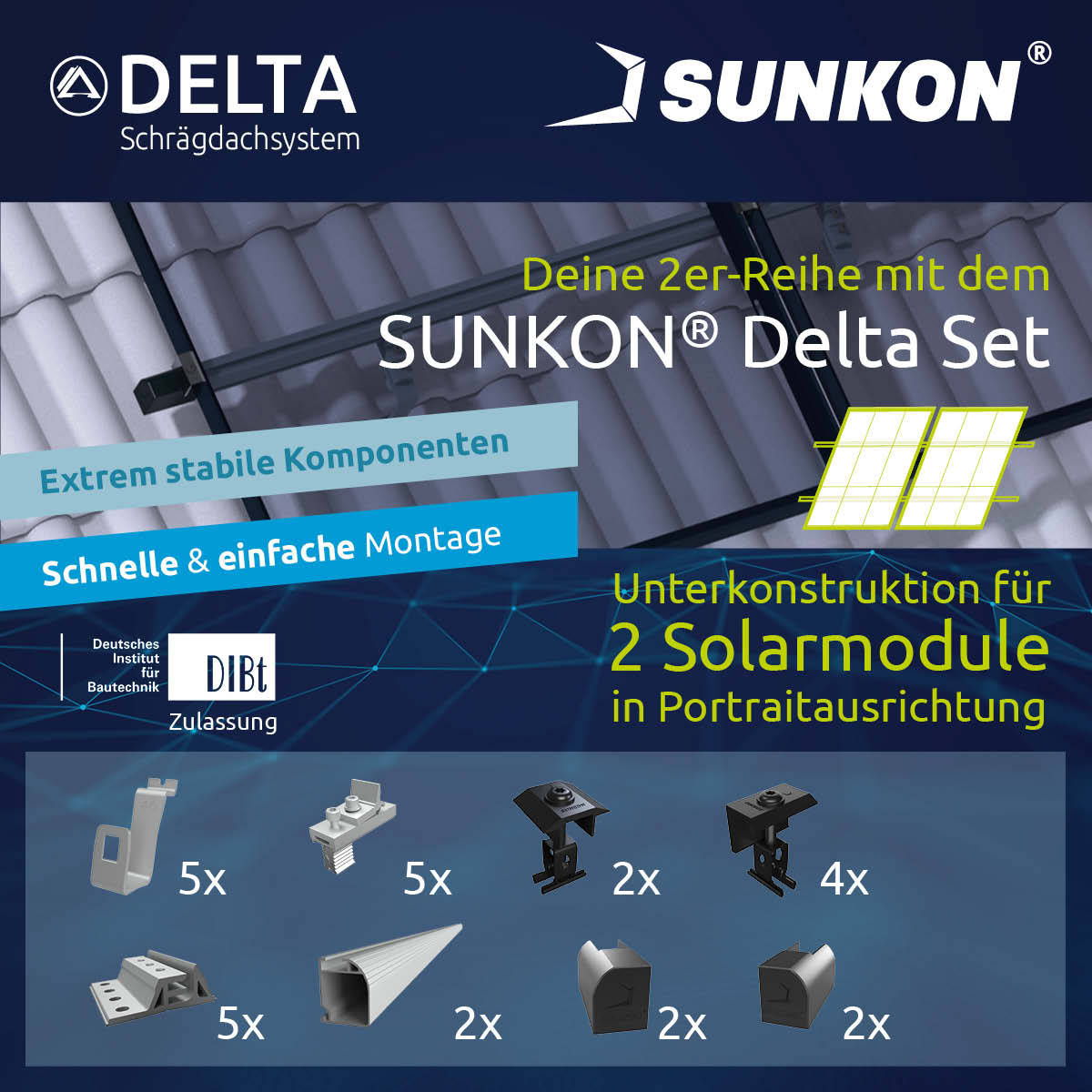 iSolar Pro SUNKON Komponenten1 Solarmodule