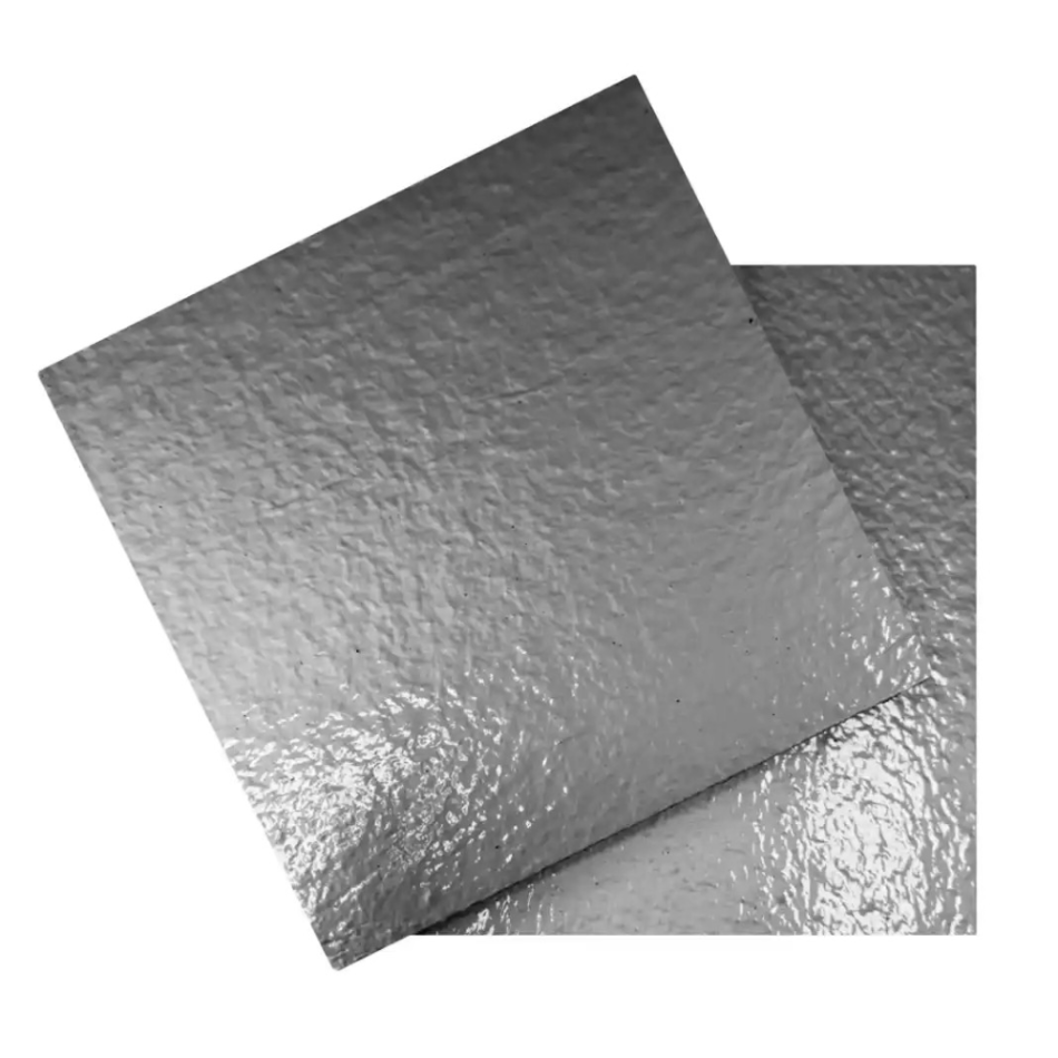 Alukaschierte Bautenschutzmatten 200 × 200 × 12 mm für Aufständerungen – Trenn- und Schutzlage für Flachdächer