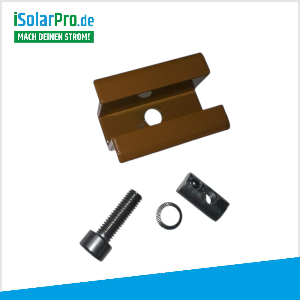 Mittelklemme Terracotta