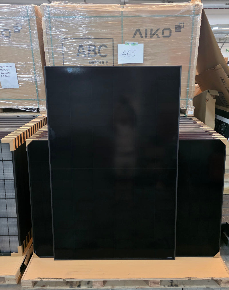 465W Aiko A-MAH54Db-Doppelglas Full Black Neostar 2S+N-Typ-ABC-Technologie