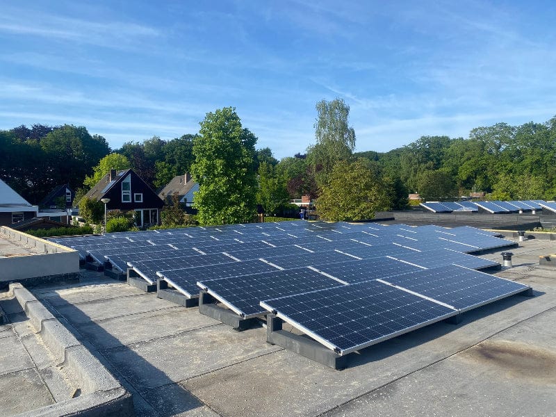 HUX-POWER® 10° – Flachdachaufständerung für Solar PV-Module aus hochfestem, selbstverdichtendem Beton (C55/67), glatte Oberfläche