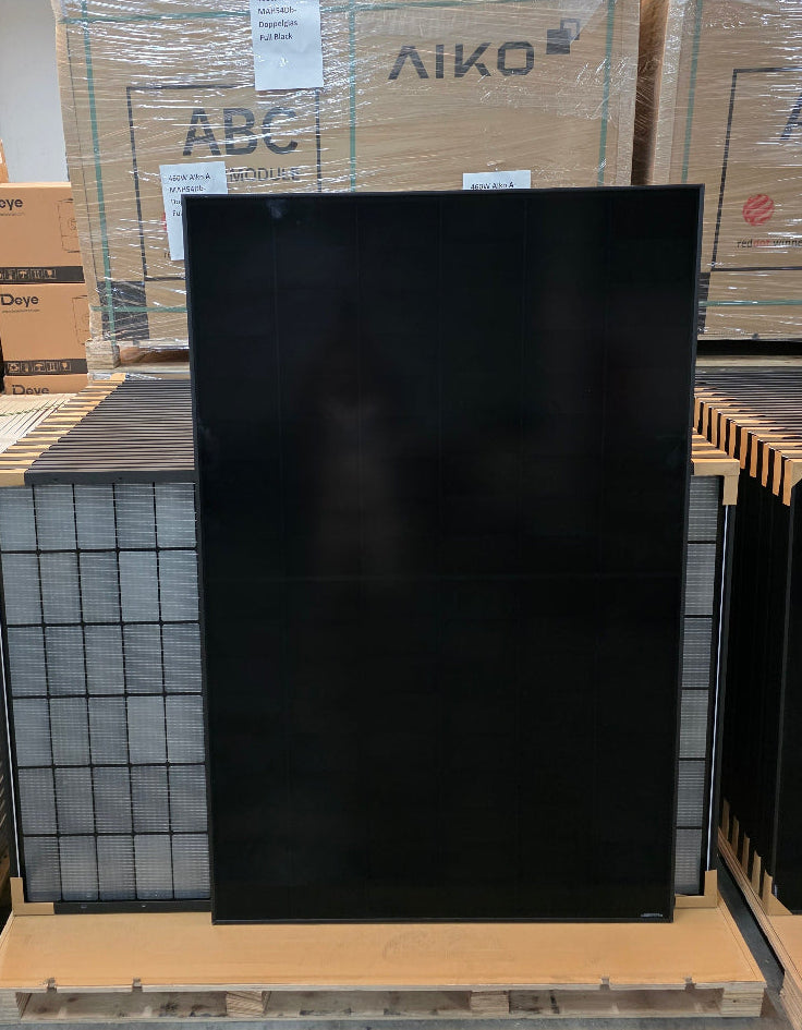 465W Aiko A-MAH54Db-Doppelglas Full Black Neostar 2S+N-Typ-ABC-Technologie