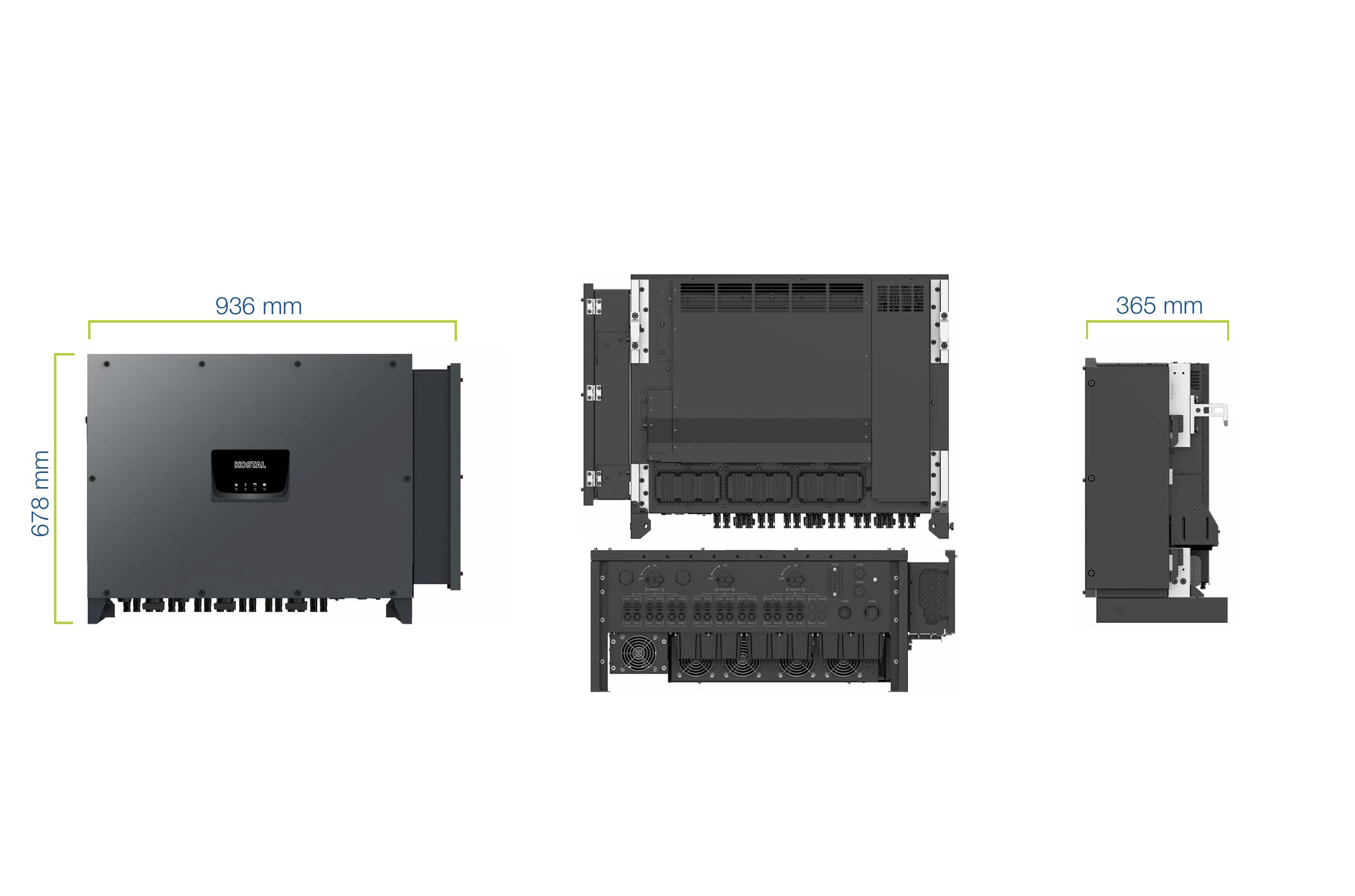 100 kW Kostal Piko CI 100 Gewerbe-Wechselrichter