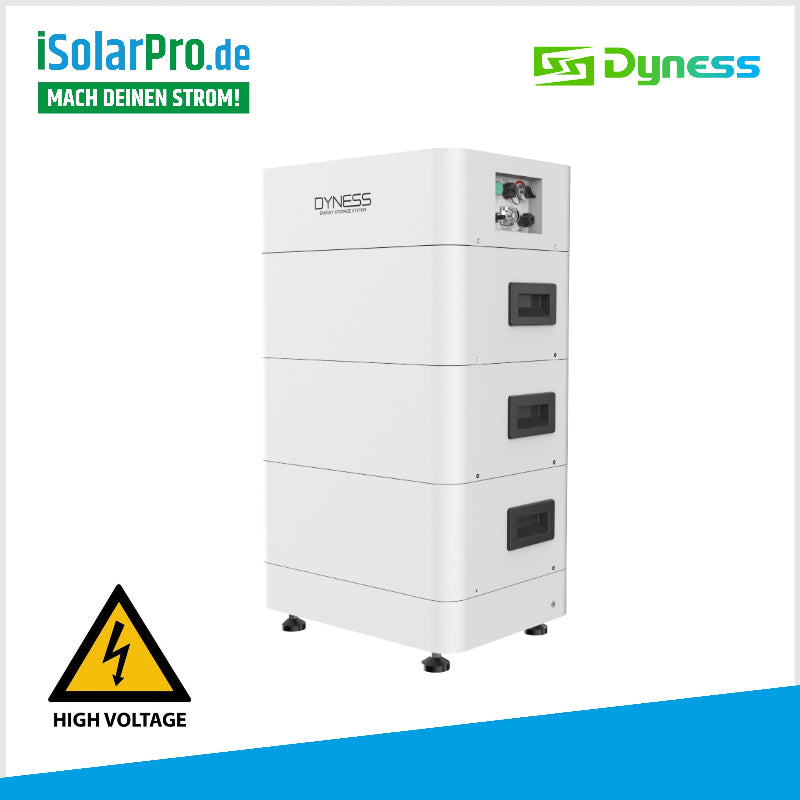 10.21 kWh DYNESS HV9637 + BDU/Base T9637 Solar Energiespeichersysteme Tower - Hochspannung Batterie