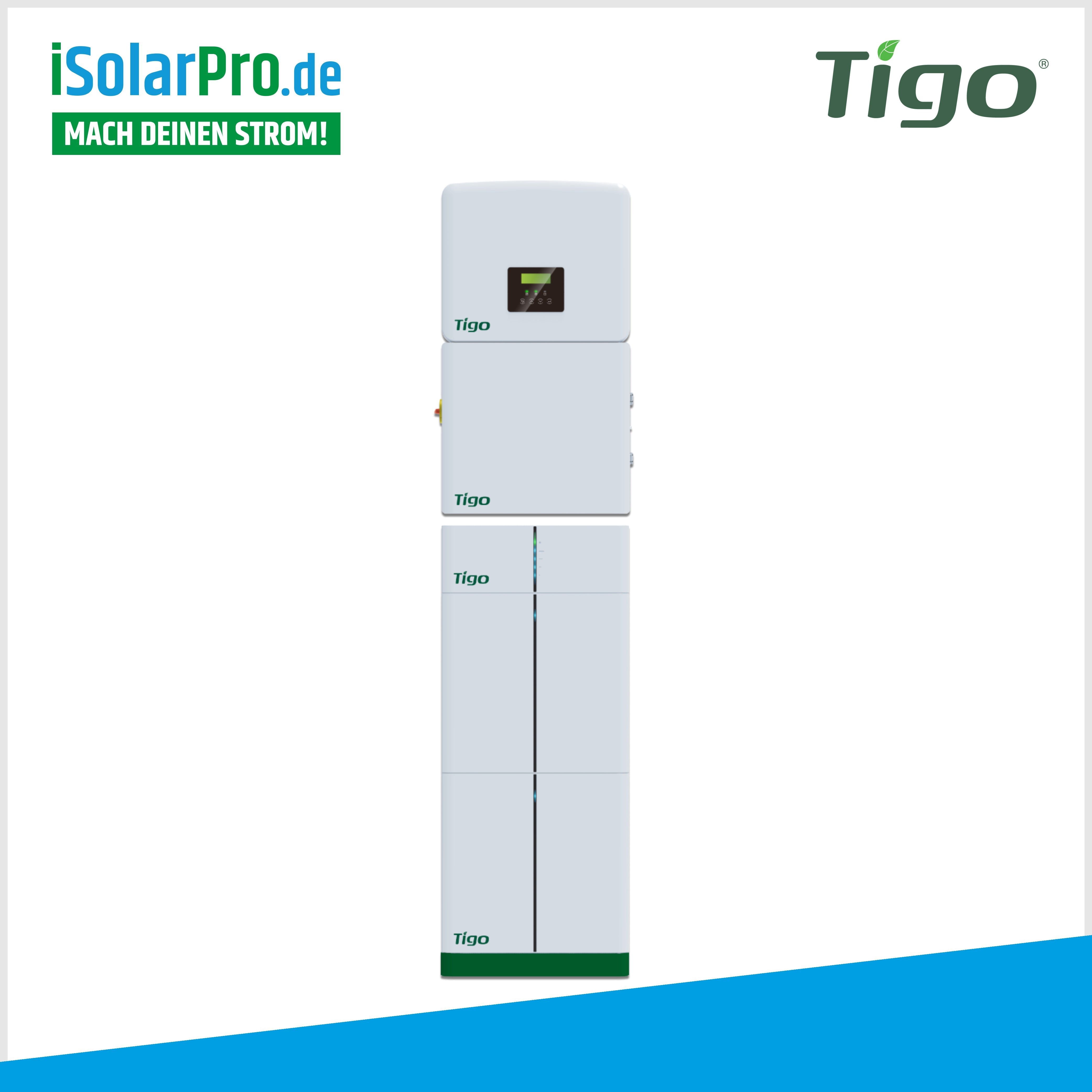 10kW Hybrid Wechselrichter + 9kWh Batterie  /Tigo All-in-One-Energiespeichersystem / TSI-10K3D+3xTSB-3