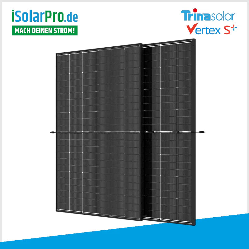 435W Trina Solar Vertex S+TSM-NEG9RC.27 BIFAZIAL TRANSPARENT DOPPELGLAS N-Typ i-TOPCon 1762×1134×30mm Solarpanel Solarmodul Photovoltaik