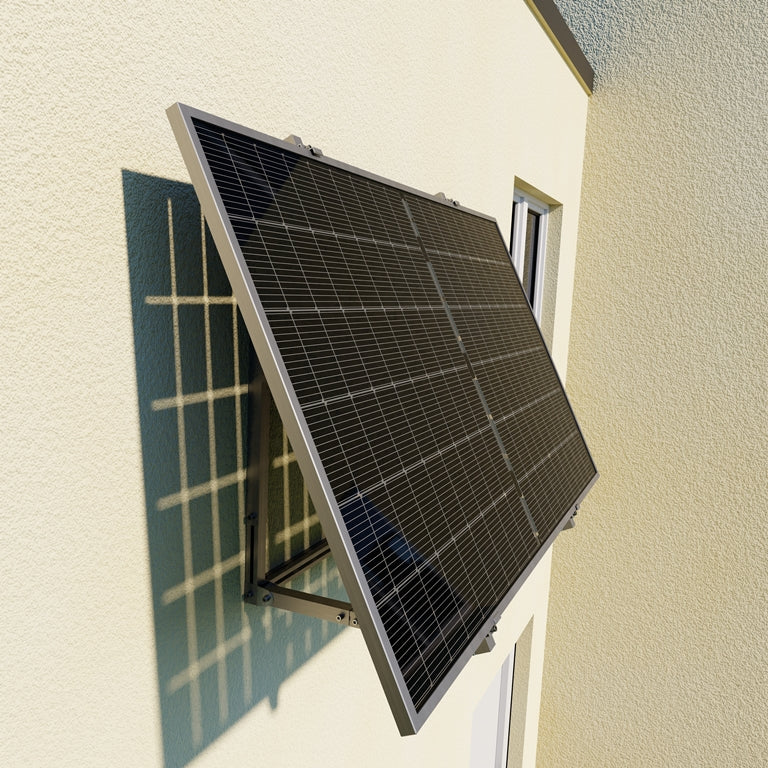 Verstellbare Halterung für Solarmodule Halterung Balkon Wohnmobil Wand  Balkon