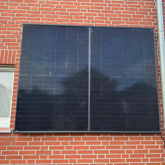 WandPV Wattstone Premium Wand Halterungsystem - vertikale Montage für 2 x PV-Module