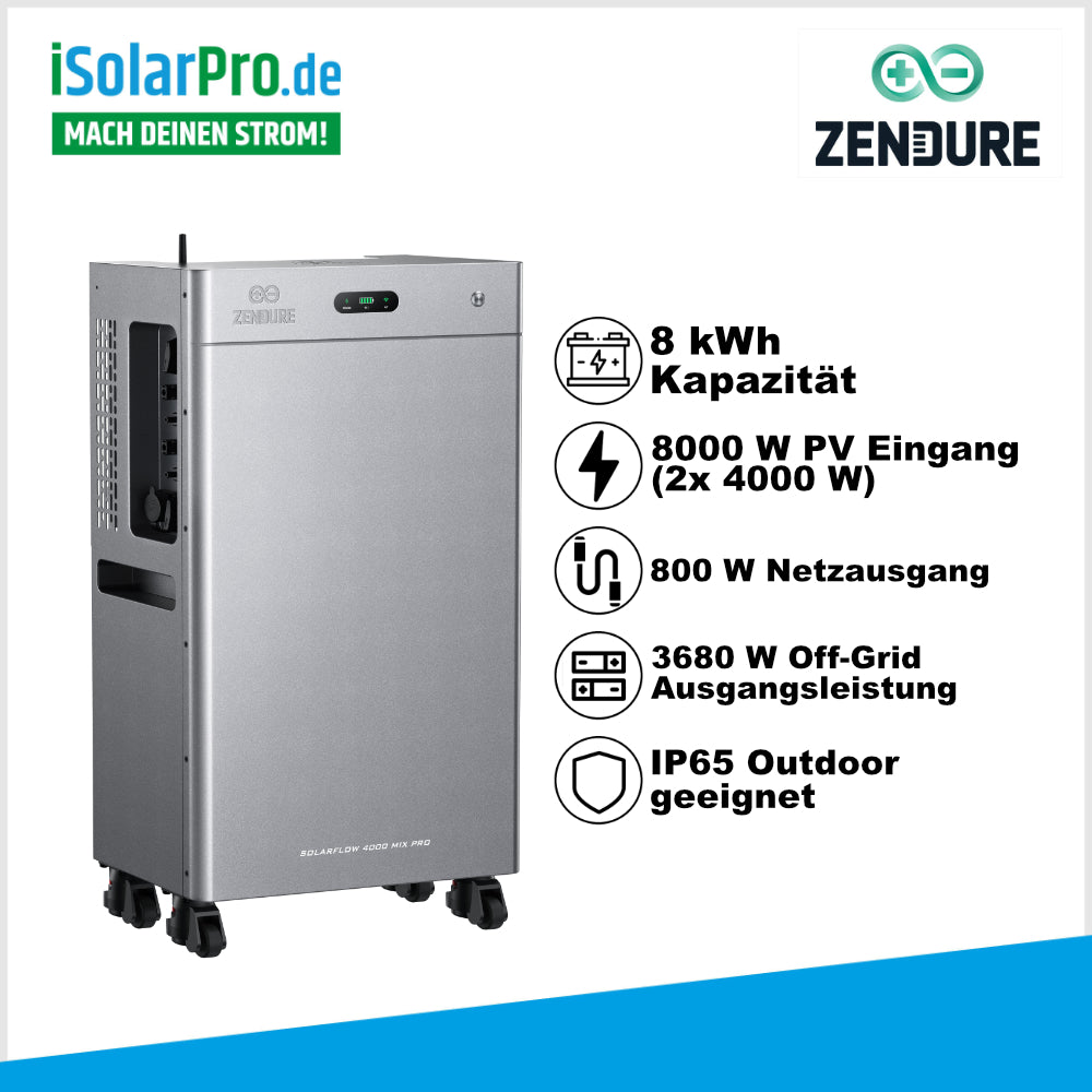 Zendure SolarFlow 4000 Mix Pro
