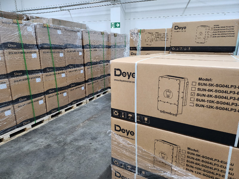 6kW Deye Hybrid-Wechselrichter 48V SUN-6K-SG04LP3-EU Dreiphasig Niederspannungsbatterie
