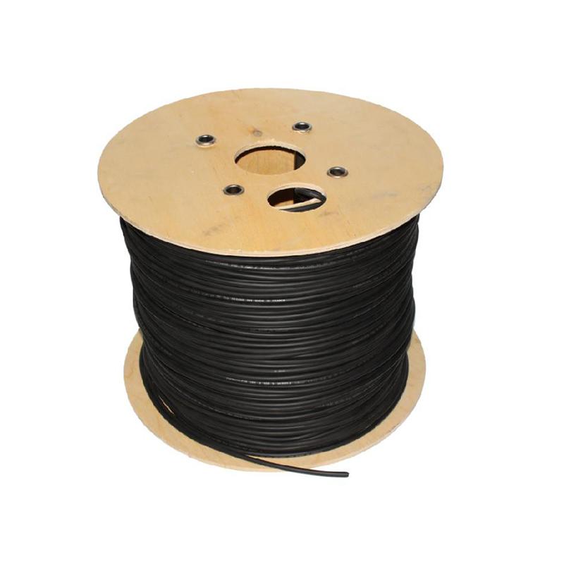 500m solar cable 6 mm² photovoltaic cable for PV systems black 