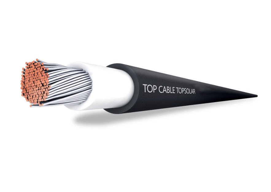 Photovoltaic cable 6mm2 - Black solar cable 